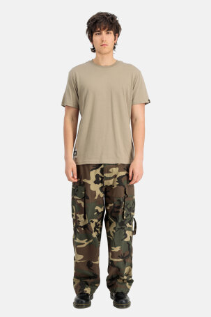 MUŠKARCI - Majice - Alpha Industries majica - Kratki rukavi - Bež