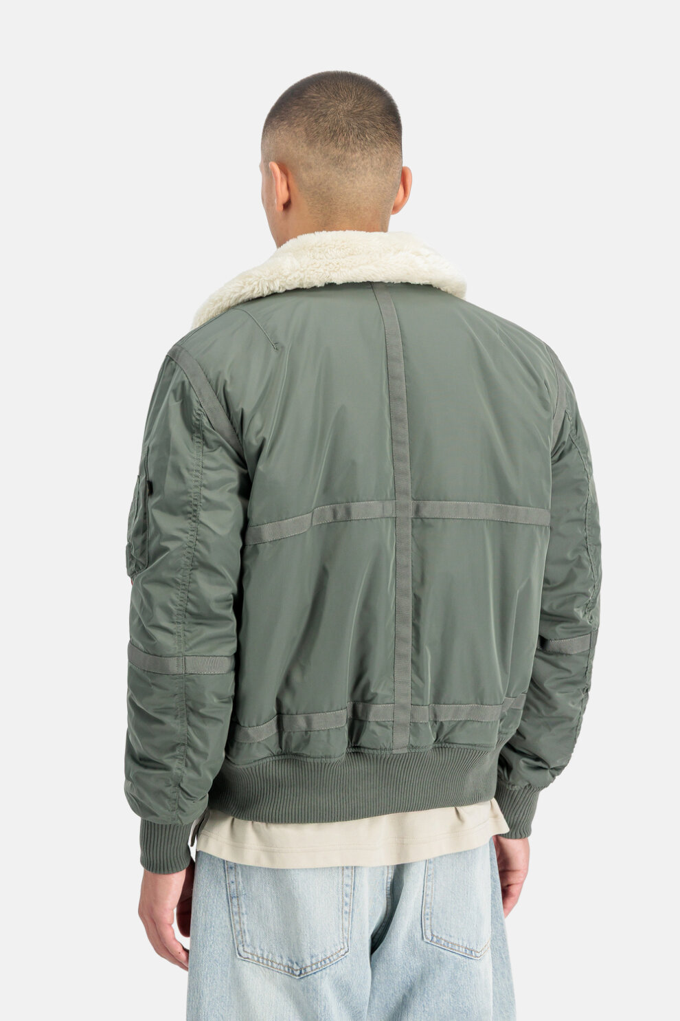 MUŠKARCI - Jakne i kaputi - Alpha Industries B-15 III TT Bomber RF jakna - Jakne - Zelena
