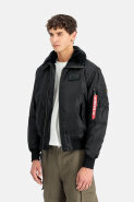 MUŠKARCI - Jakne i kaputi - Alpha Industries B-15 III TT Bomber RF jakna - Jakne - Crna
