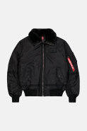 MUŠKARCI - Jakne i kaputi - Alpha Industries B-15 III TT Bomber RF jakna - Jakne - Crna