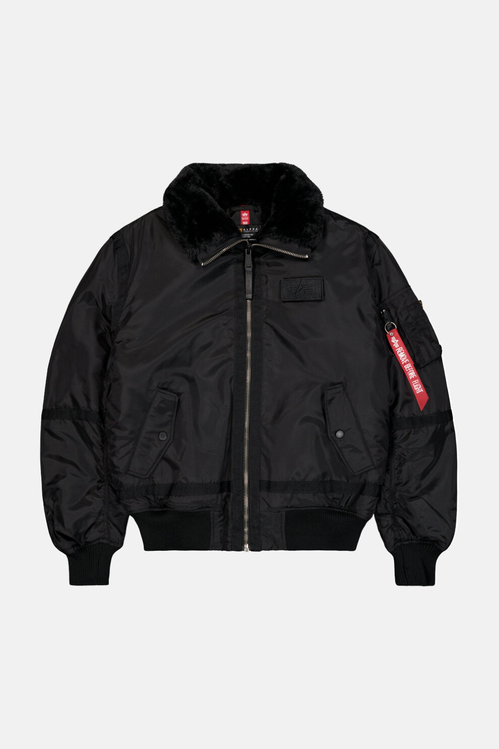 MUŠKARCI - Jakne i kaputi - Alpha Industries B-15 III TT Bomber RF jakna - Jakne - Crna