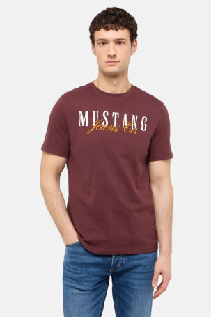 MUŠKARCI - Majice - Mustang Austin majica - Kratki rukavi - Crvena