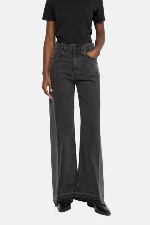 ŽENE - Traperice - Salsa Wide traperice - Siva - Fashion straight