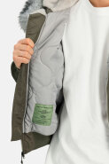 MUŠKARCI - Jakne i kaputi - Alpha Industries 45/P Hooded Custom Bomber jakna - Jakne - Zelena