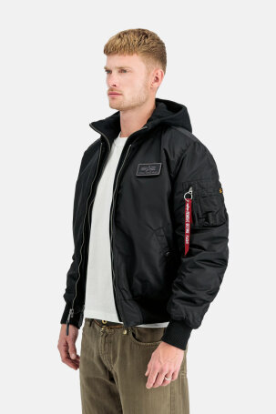 MUŠKARCI - Jakne i kaputi - Alpha Industries MA-1 D-Tec jakna - Jakne - Crna