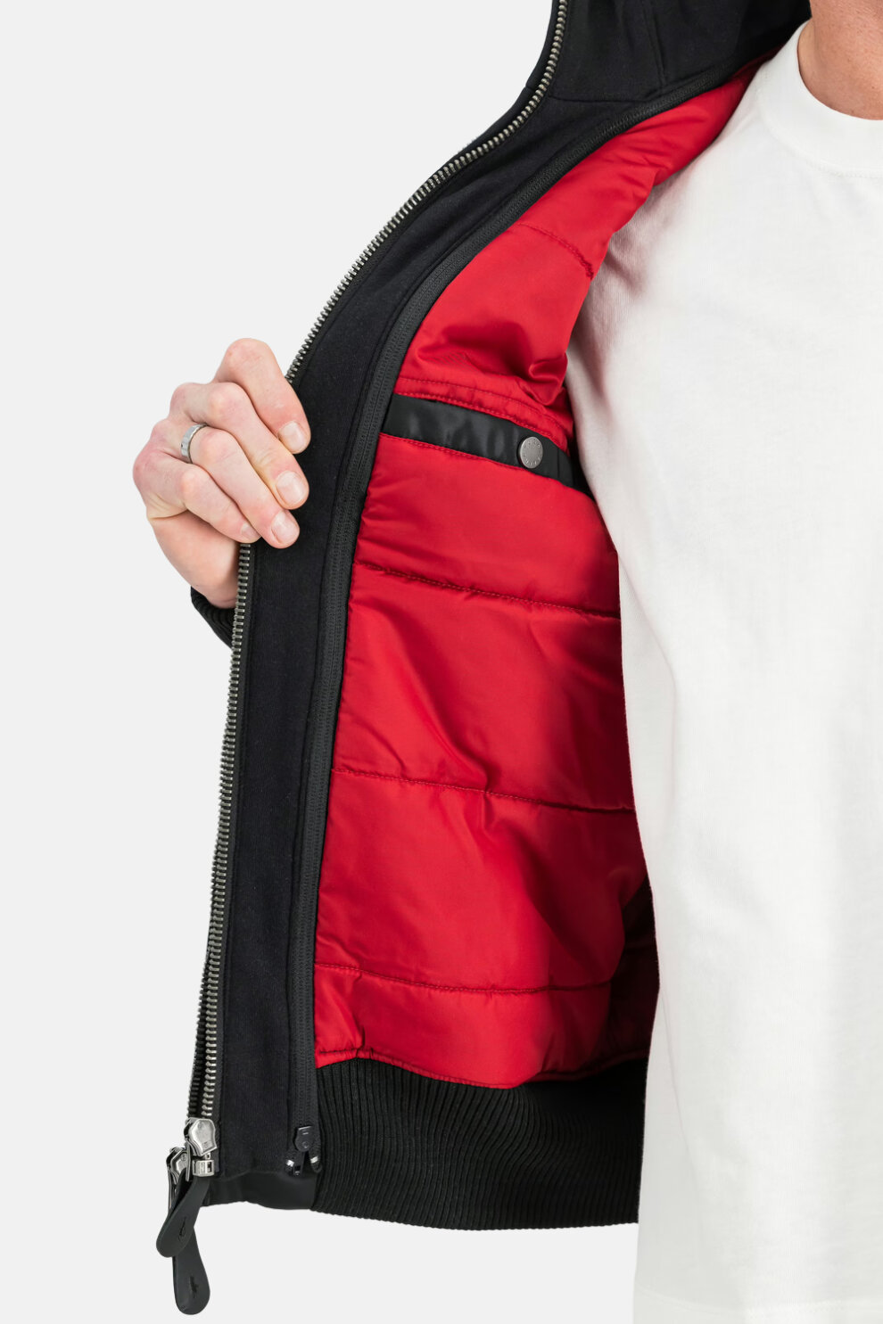 MUŠKARCI - Jakne i kaputi - Alpha Industries MA-1 D-Tec jakna - Jakne - Crna