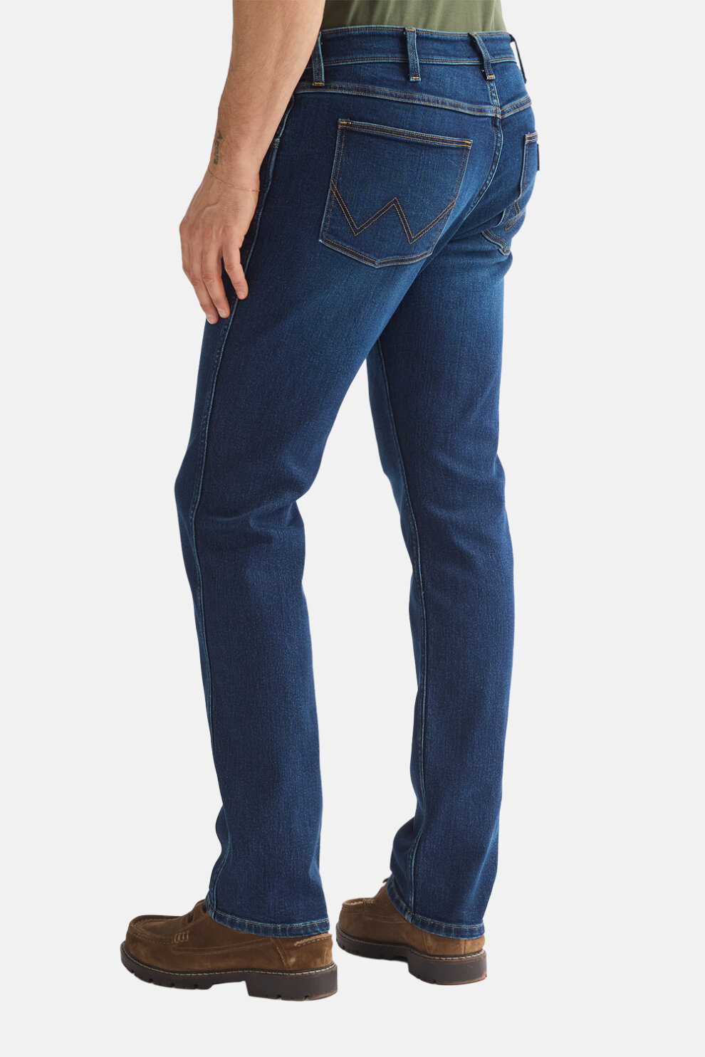 MUŠKARCI - Traperice - Wrangler Austin traperice - Plava - Straight