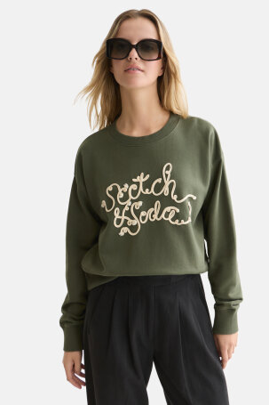 ŽENE - Majice - Scotch & Soda majica - Dugi rukav - Zelena