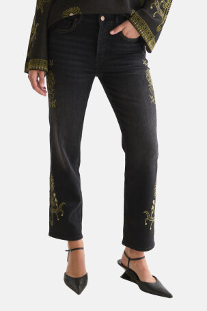 ŽENE - Traperice - Scotch & Soda The Sky traperice - Crna - Straight