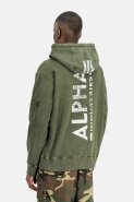 MUŠKARCI - Majice - Alpha Industries majica - Dugi rukavi - Zelena