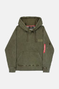 MUŠKARCI - Majice - Alpha Industries majica - Dugi rukavi - Zelena