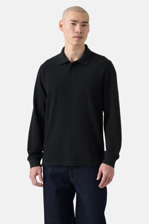MUŠKARCI - Majice - Levi's polo majica - Dugi rukavi - Crna
