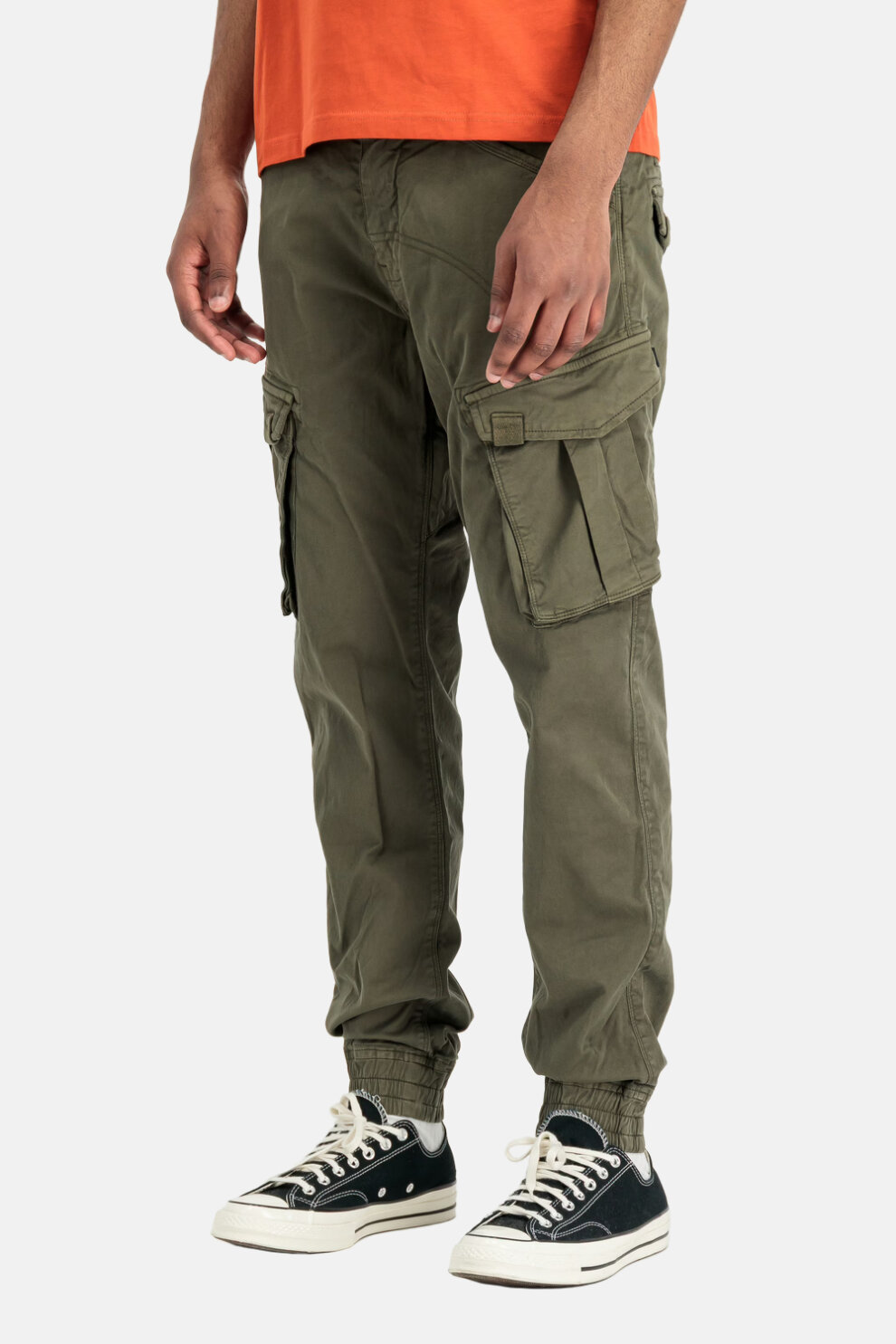 MUŠKARCI - Hlače - Alpha Industries hlače - Duge hlače - Zelena