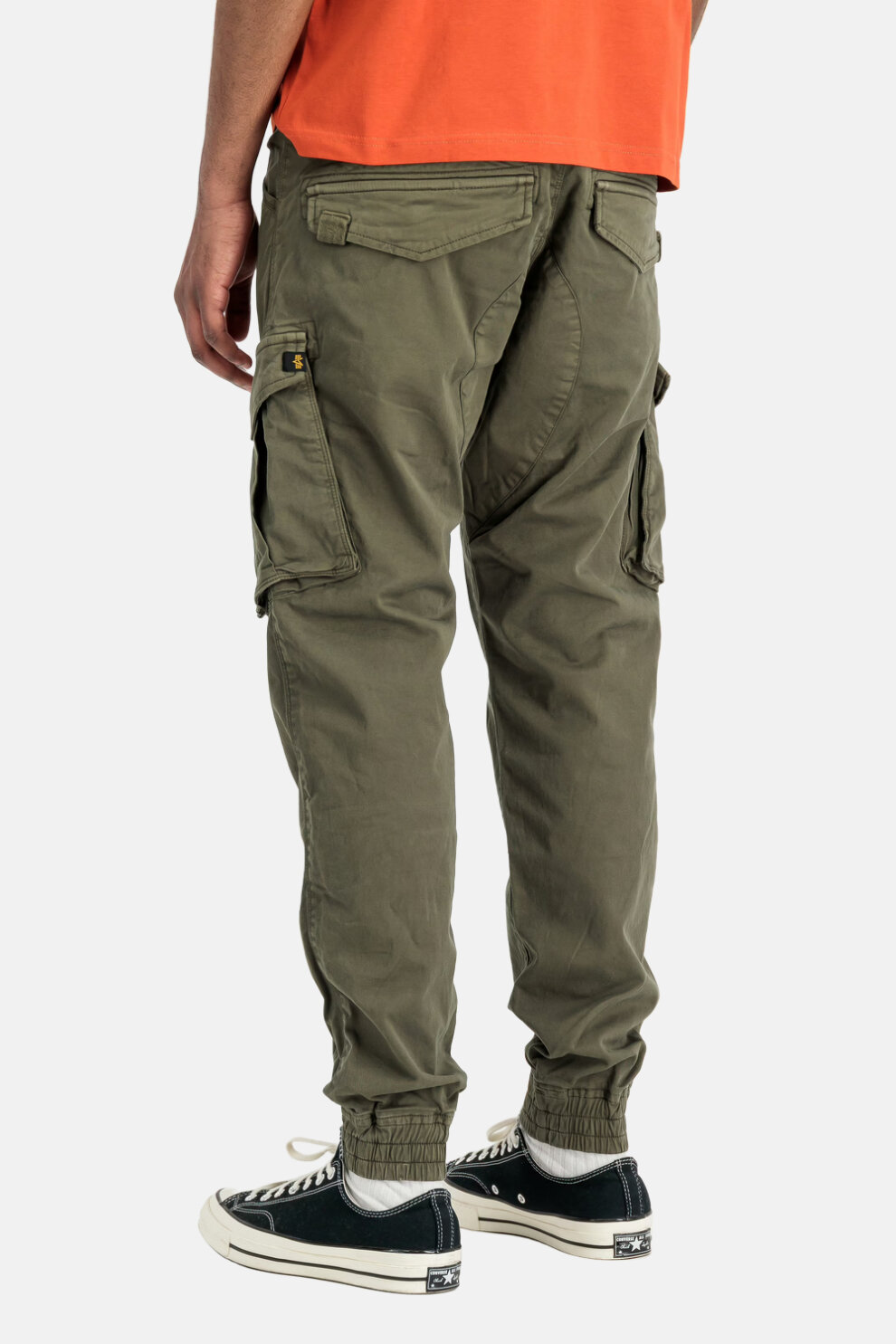 MUŠKARCI - Hlače - Alpha Industries hlače - Duge hlače - Zelena