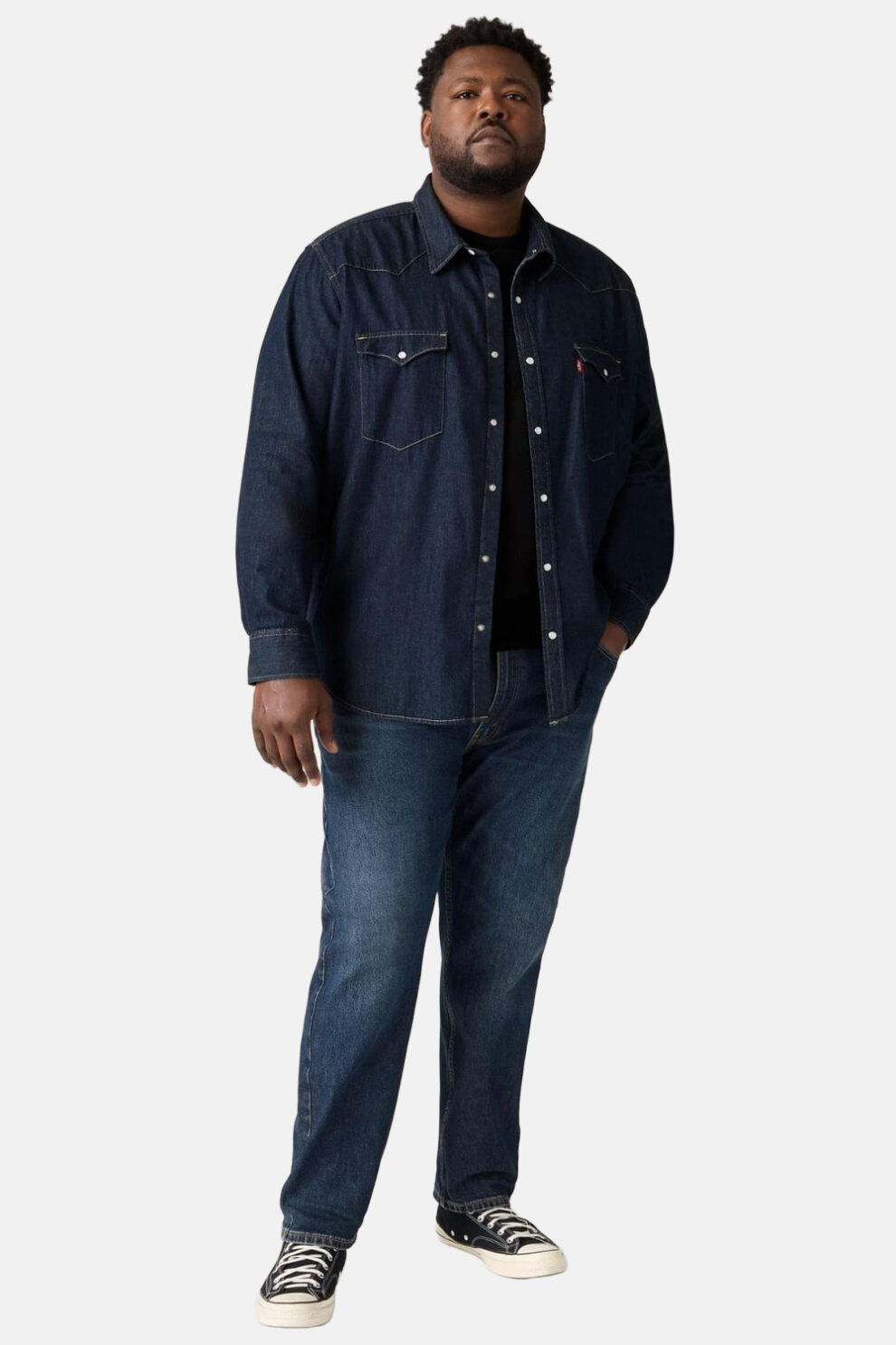 MUŠKARCI - Traperice - Levi's 502 traperice - Plava - Regular tapered