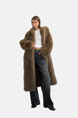 ŽENE - Jakne i kaputi - Topshop kaput - Kaputi - Smeđa