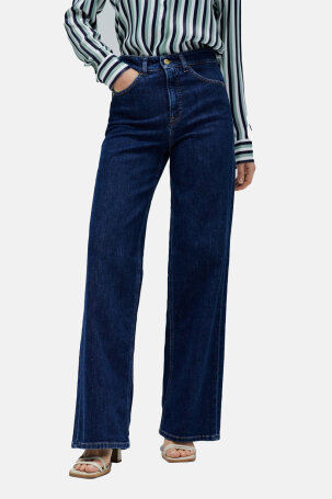 ŽENE - Traperice - Salsa Faith Push In Wide traperice - Plava - Fashion straight