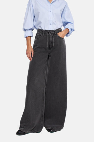 ŽENE - Traperice - Salsa Super Wide traperice - Siva - Fashion straight