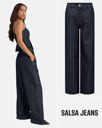 Salsa Traper Chino Wide Hlače