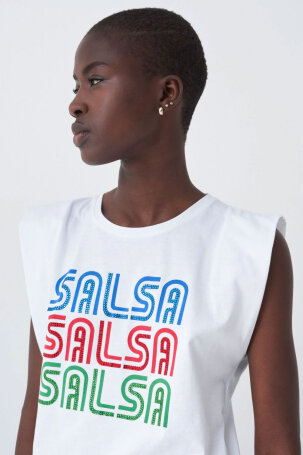 Salsa Majica kr.Multicolor Logo