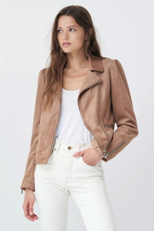 Jakna Suede eff.Biker