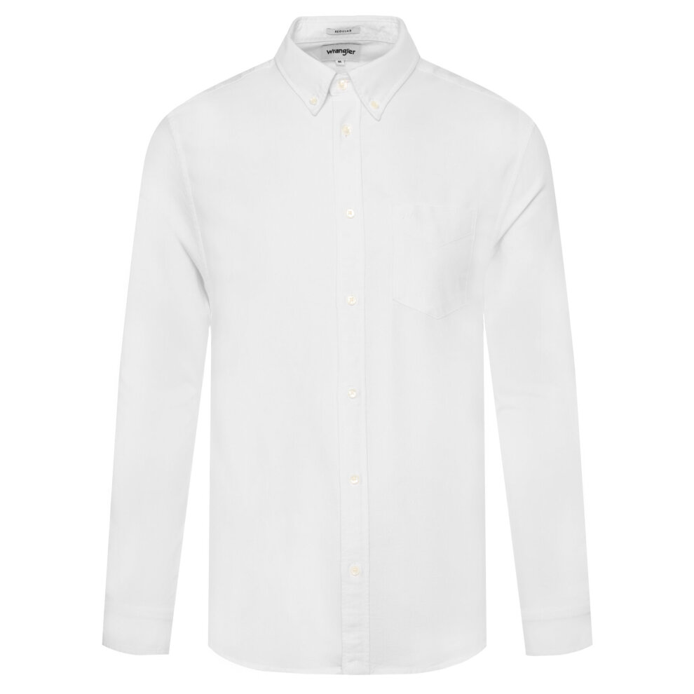 MUŠKARCI - Košulje - Wrangler košulja  - Dugi rukavi - Bijela