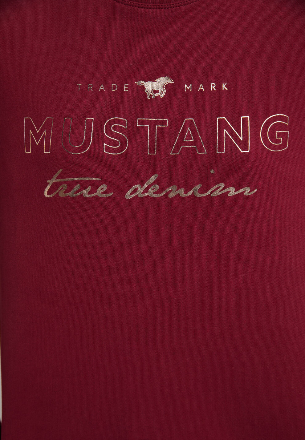 ŽENE - Majice - Mustang majica - Dugi rukav - Crvena
