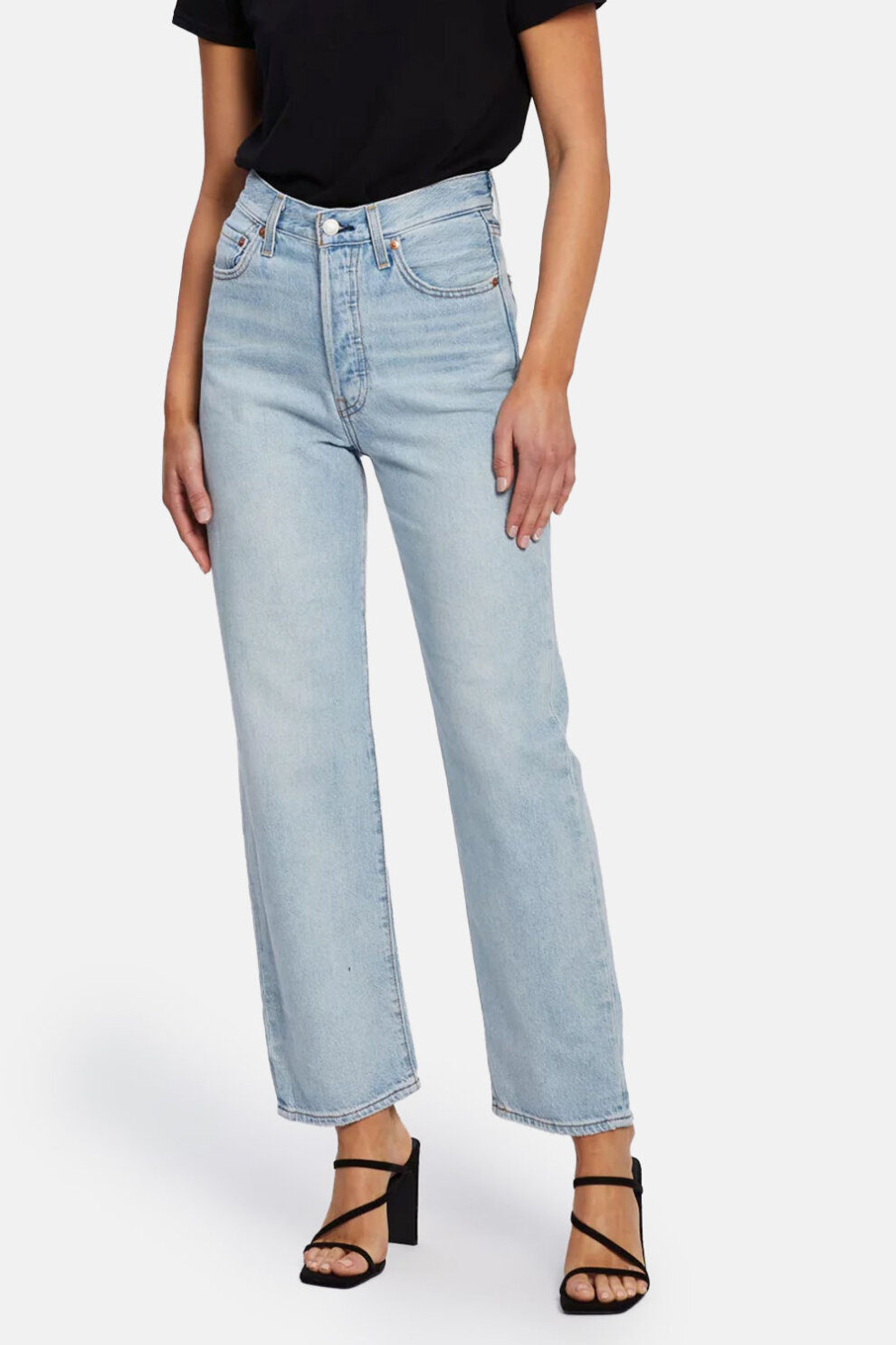 ŽENE - Traperice - Levi's Ribcage traperice - Plava - Straight