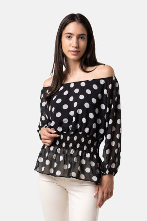 Bluza s puff rukavima