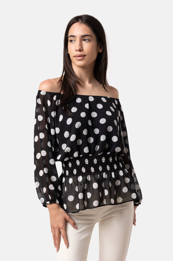 Bluza s puff rukavima