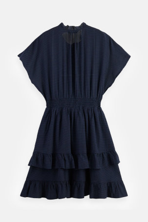 Smock plava kratka haljina F22