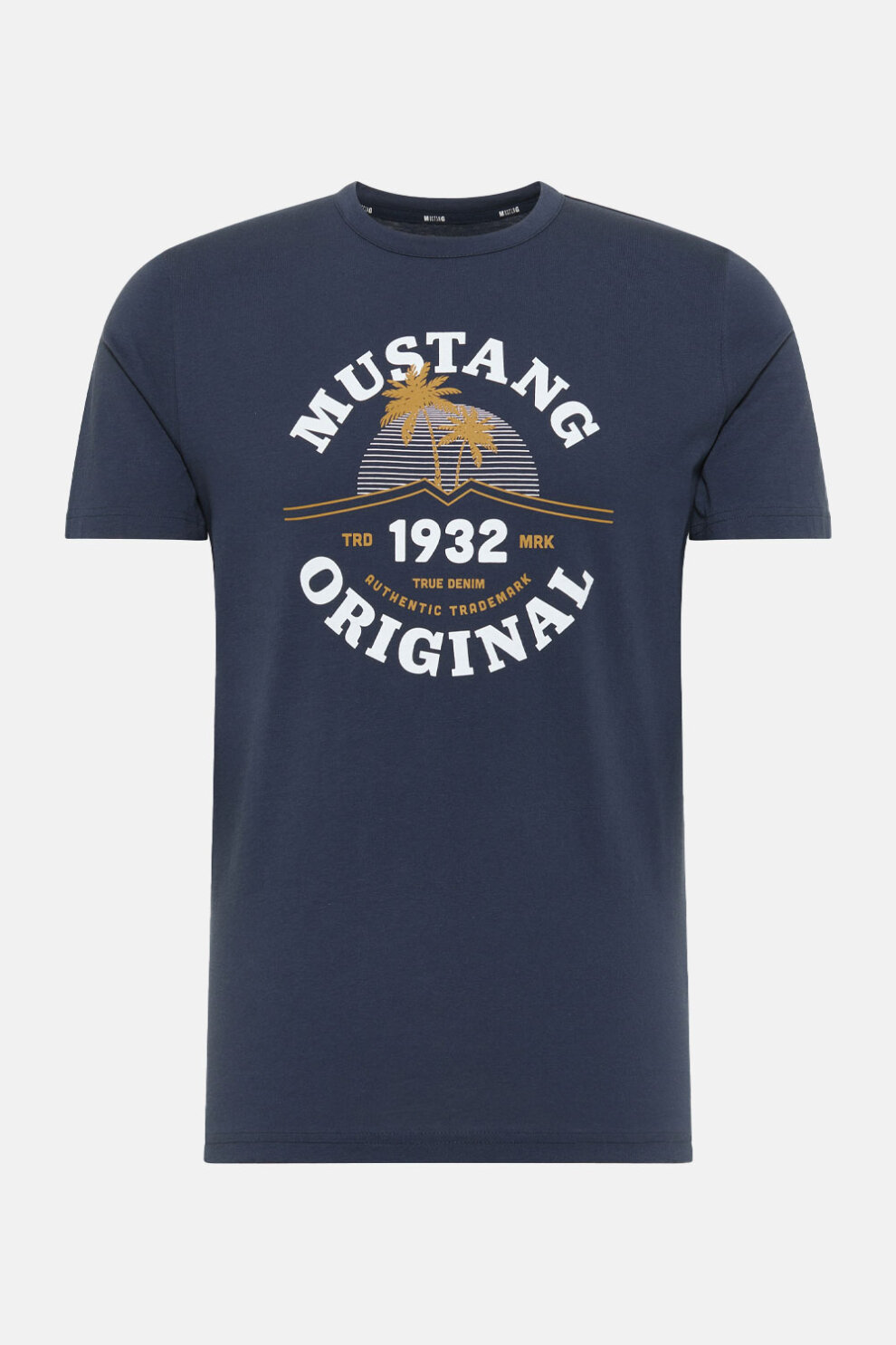MUŠKARCI - Majice - Mustang majica - Kratki rukavi - Plava