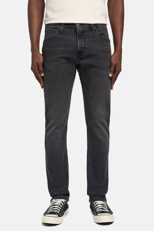 MUŠKARCI - Traperice - Lee Luke traperice - Crna - Slim tapered