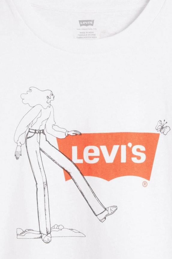 Levi's majica kratkih rukava logo natpis