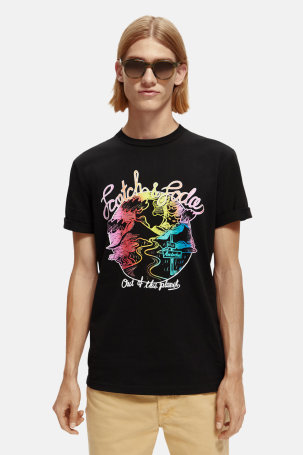 Maj KR print prsa crna F22
