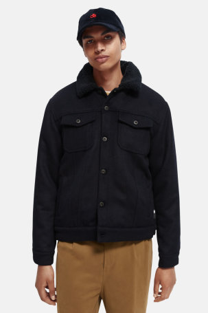 Trucker sherpa karirana W22