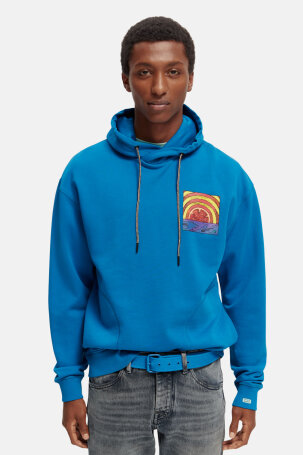 Felpa hoodie plavi S23