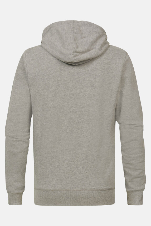 Hoodie siva žuti logo SS23