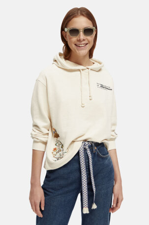 Sakura crop hoodie S22