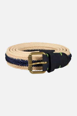 Braided cord belt