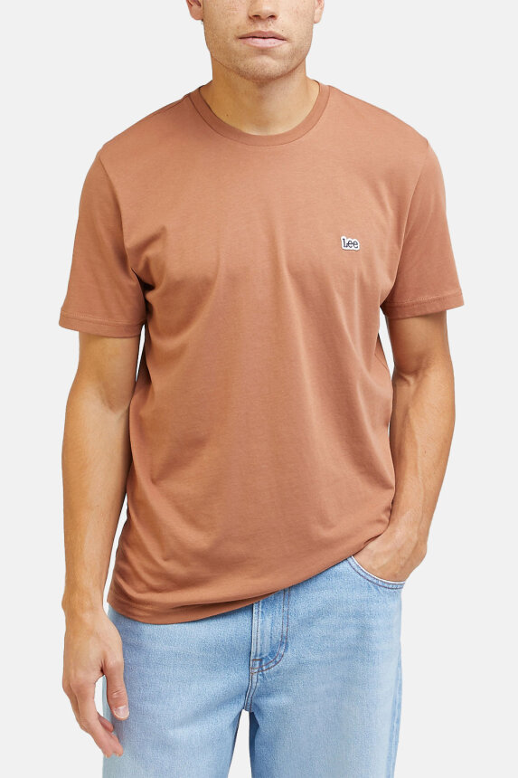 SS PATCH LOGO TEE CIDER