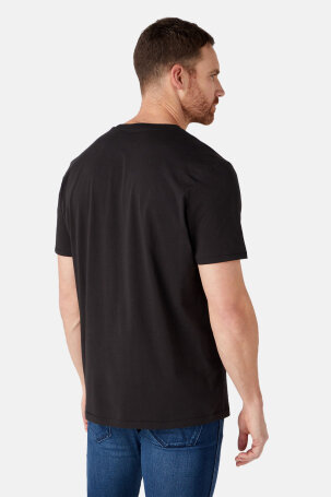 LOGO TEE FADED BLACK