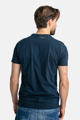 Majica plava logo 3717 SS23