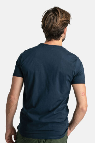 Majica plava žuti logo SS23
