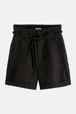High rise belted shorts S23
