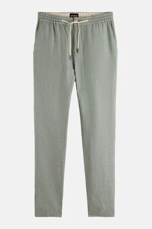 WARREN Cotton/linen twill jogger S23