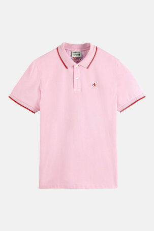 Classic polo with tipping