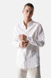MUŠKARCI - Košulje - Salsa lanena košulja - Dugi rukavi - Bijela
