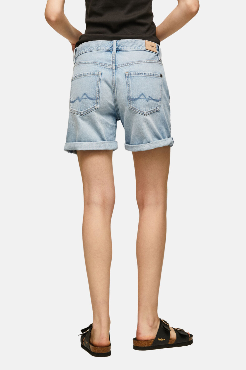 ŽENE - Kratke hlače - Pepe Jeans Mable traper kratke hlače - Plava